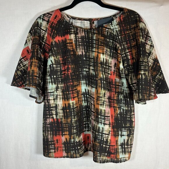 Maeve Geometric‎ Blouse Anthrolpolie - Picture 1 of 4